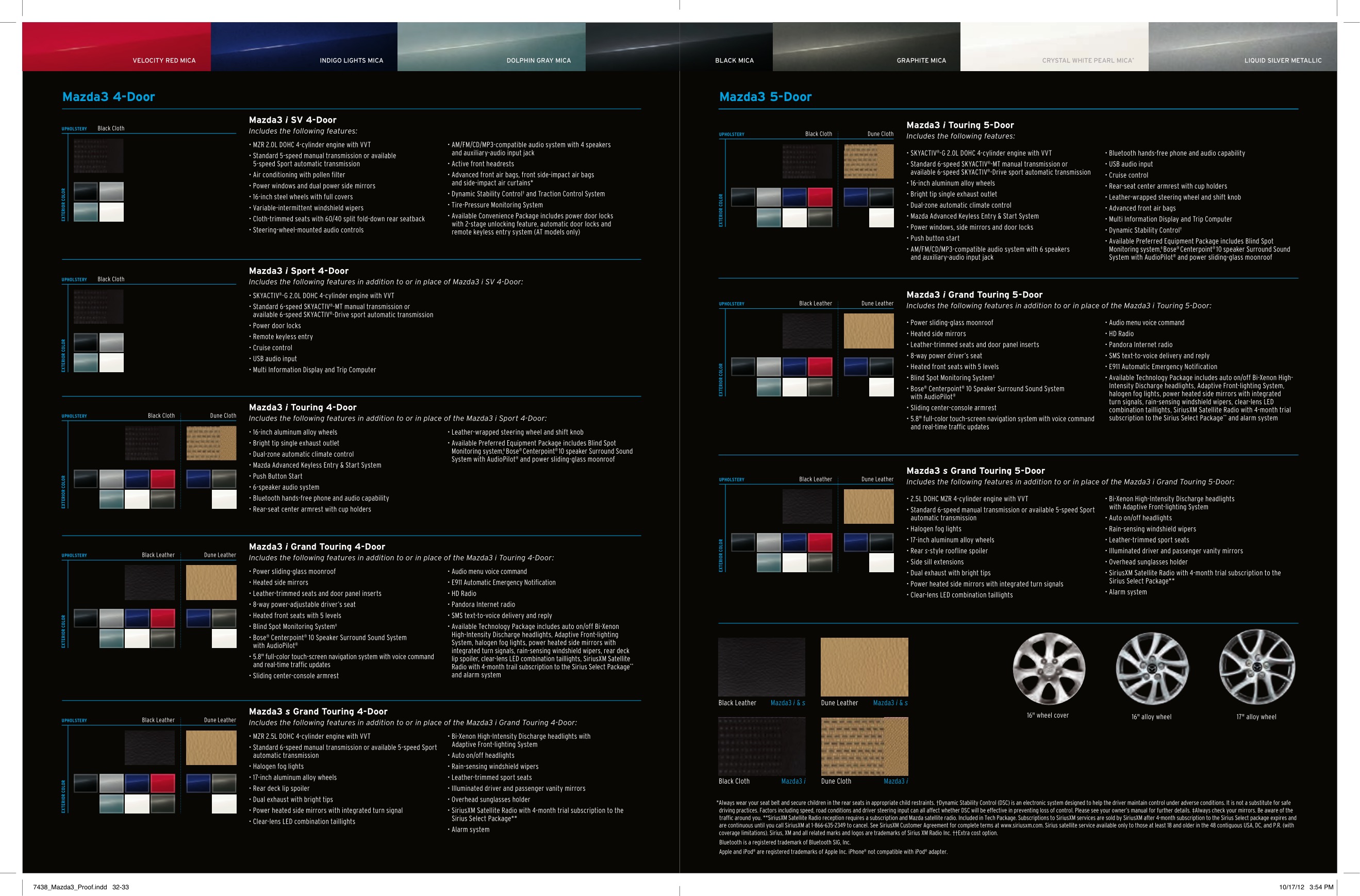 2013 Mazda 3 Brochure Page 6